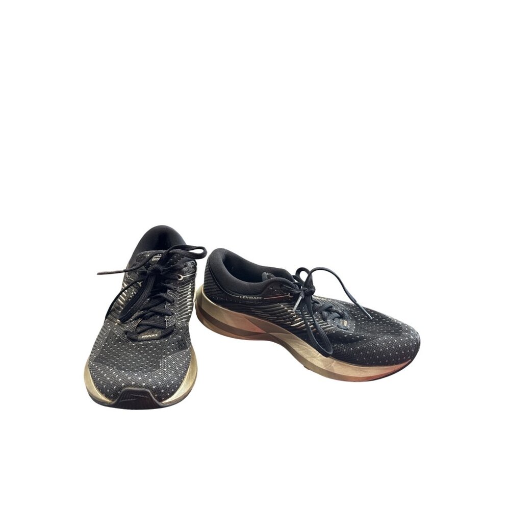 Brooks Levitate Womens black running sneakers  shoes size 6B SKU 8808
